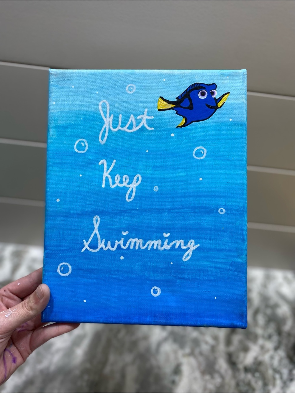 Hand-Crafted Disney Canvas Art - Picture 6 of 6